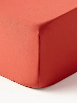 Westwing Collection Sábana bajera de satén Comfort