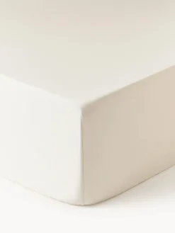 Westwing Collection Sábana bajera de satén Premium^ Mantas|Sábanas Bajeras