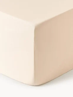 Westwing Collection Sábana bajera de satén Premium