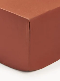 Westwing Collection Sábana bajera de satén Premium