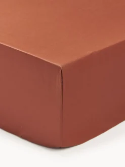 Westwing Collection Sábana bajera de satén Premium