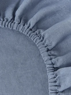 Westwing Collection Sábana bajera sobrecolchón de lino lavado Airy^ Sábanas Bajeras|Mantas