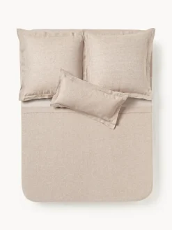 Westwing Collection Sábana encimera de lino Linna^ Sábanas|Fundas Nórdicas