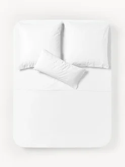 Westwing Collection Sábana encimera de percal Elsie^ Mantas|Sábanas