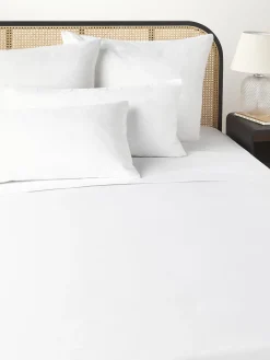 Westwing Collection Sábana encimera de satén Comfort