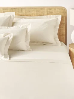 Westwing Collection Sábana encimera de satén Premium^ Sábanas|Fundas Nórdicas
