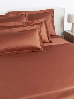 Westwing Collection Sábana encimera de satén Premium^ Sábanas|Fundas Nórdicas