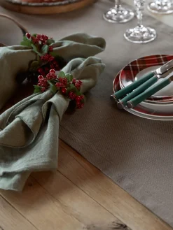 Broste Copenhagen Servilleta de tela de lino Gracie, 2 uds.^ Servilletas|Servilletas Y Servilleteros