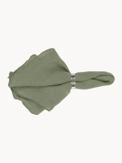 Broste Copenhagen Servilleta de tela de lino Gracie, 2 uds.^ Servilletas|Servilletas Y Servilleteros