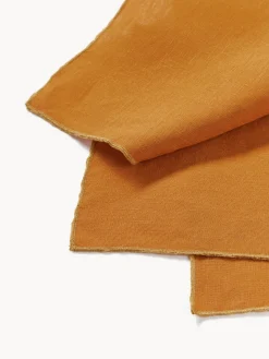 Westwing Collection Servilletas de lino con ribete Kennedy, 4 uds.^ Servilletas|Servilletas Y Servilleteros