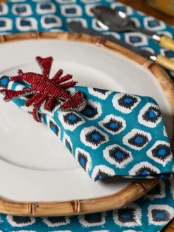 Les Ottomans Servilletas de tela artesanales Sarp, uds.^ Servilletas|Servilletas Y Servilleteros