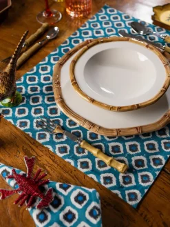 Les Ottomans Servilletas de tela artesanales Sarp, uds.^ Servilletas|Servilletas Y Servilleteros