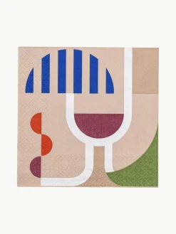 Bloomingville Servilletas Wine, 20 uds.