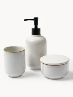 Westwing Collection Set de accesorios de baño Amper, 3 uds.