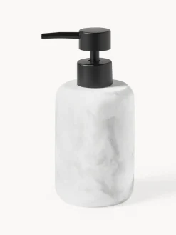 Westwing Collection Set de accesorios en look mármol Kyle, 3 pzas.