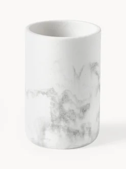 Westwing Collection Set de accesorios en look mármol Kyle, 3 pzas.