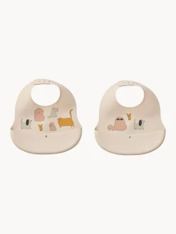 Niños Liewood Set de baberos de silicona Ember, 2 uds.