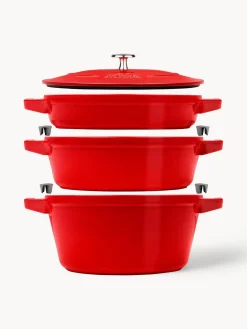 Staub Set de baterías de cocina de hierro fundido La Cocotte, 3 uds.^ Ollas|Ollas