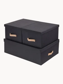 Bigso Box of Sweden Set de cajas Inge, 3 uds.^ Cajas De Almacenaje|Jarrones