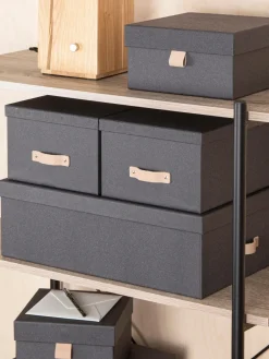 Bigso Box of Sweden Set de cajas Inge, 3 uds.^ Cajas De Almacenaje|Jarrones