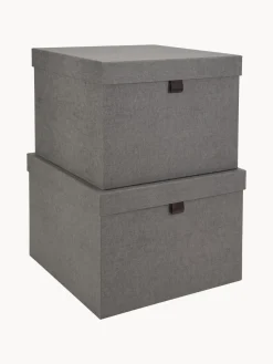 Bigso Box of Sweden Set de cajas Tristan, 2 pzas.^ Cajas De Almacenaje|Jarrones