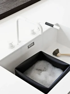 Normann Copenhagen Set de cesto para fregadero y cepillo para vajilla Washing-up, 2 pzas.^ Artículos De Cocina|Utensilios De Cocina