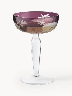 POLSPOTTEN Set de copas pompadour de champán Peony, 6 uds.^ Copas De Champagne|Vajillas Completas