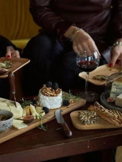 Sagaform Set de cuchillos para queso de madera Astrid, 3 pzas.