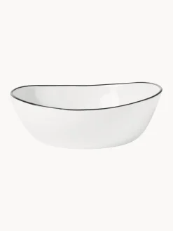 Broste Copenhagen Set de desayuno artesanal de porcelana Salt, 4 comensales (16 pzas.)