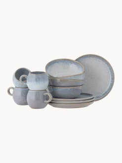 Bloomingville Set de desayuno Paula, 4 comensales (12 pzas.)