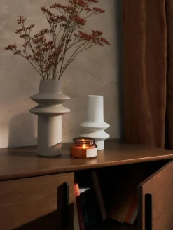 Westwing Collection Set de jarrones de gres Isen, 2 uds.^ Jarrones|Jarrones