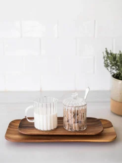 Andrea House Set de lechera y azucarera Brilia, 3 pzas.^ Azucareros Y Lecheras|Vajillas Completas