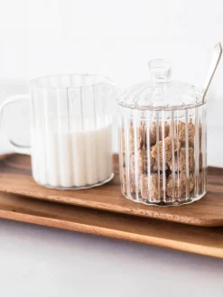 Andrea House Set de lechera y azucarera Brilia, 3 pzas.^ Azucareros Y Lecheras|Vajillas Completas