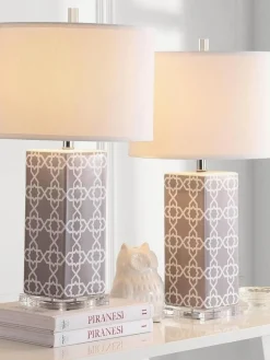 Safavieh Set de lámparas de mesa LED Reagan, 2 uds.^ Lámparas De Mesa|Lámparas De Techo