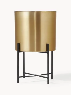 Westwing Collection Set de maceteros de metal Mina, 2 uds.