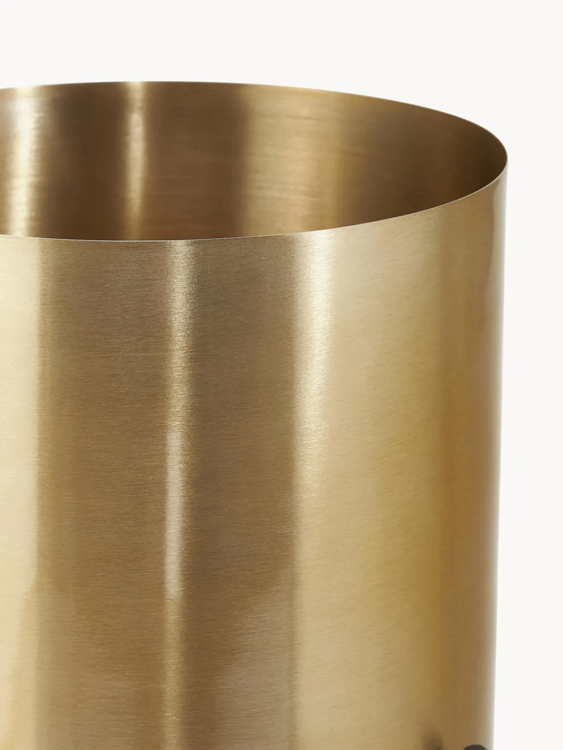 Westwing Collection Set de maceteros de metal Mina, 2 uds.