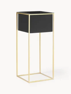 Westwing Collection Set de maceteros de metal Leilani, 2 uds.