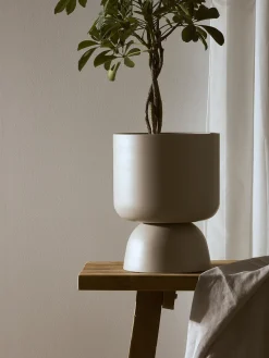 Westwing Collection Set de maceteros Kanta, 2 uds.^ Maceteros|Jarrones