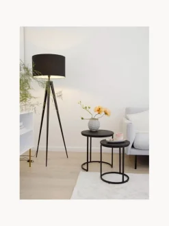 Westwing Collection Set de mesas auxiliares de madera de mango Andrew, 2 uds.^ Mesas Auxiliares