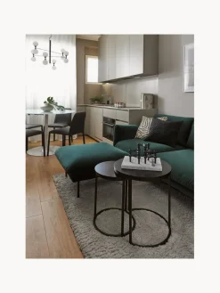 Westwing Collection Set de mesas auxiliares de madera de mango Andrew, 2 uds.^ Mesas Auxiliares