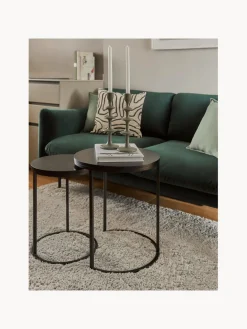 Westwing Collection Set de mesas auxiliares de madera de mango Andrew, 2 uds.^ Mesas Auxiliares