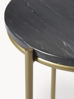 Westwing Collection Set de mesas auxiliares de mármol Ella, 2 pzas.