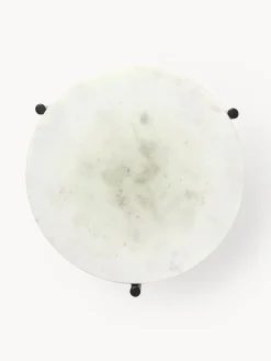 Westwing Collection Set de mesas auxiliares de mármol Ella, 2 pzas.^ Mesas Auxiliares