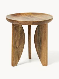Set de mesas auxiliares de madera de mango Ella, 2 uds.^ Mesas Auxiliares