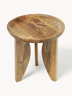Set de mesas auxiliares de madera de mango Ella, 2 uds.^ Mesas Auxiliares