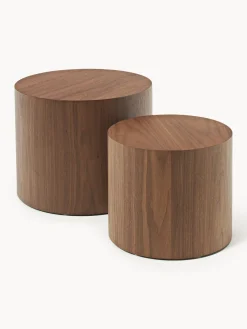 Westwing Collection Set de mesas de centro de madera Dan, 2 uds.^ Mesas De Centro|Mesas De Centro