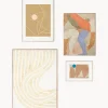 Paper Collective Set de pósters con marco Artwall no. 07, 4 uds.