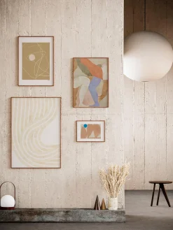 Paper Collective Set de pósters con marco Artwall no. 07, 4 uds.