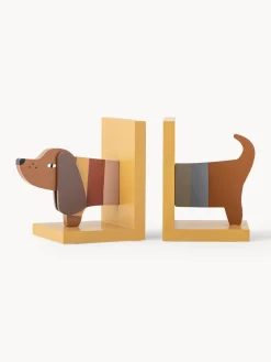 Bloomingville Mini Set de sujetalibros de madera Charlie, 2 pzas.^Niños Decoración Infantil
