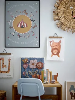 Bloomingville Mini Set de sujetalibros de madera Charlie, 2 pzas.^Niños Decoración Infantil